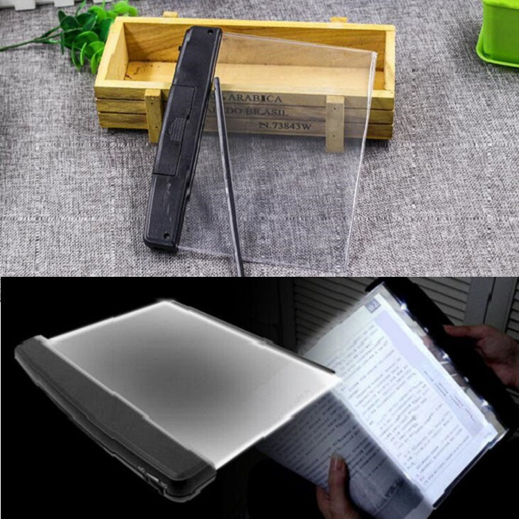 ED flat panLel night vision reading lamp Eye protection reading lamp Student night reading lamp Night reading reading lamp