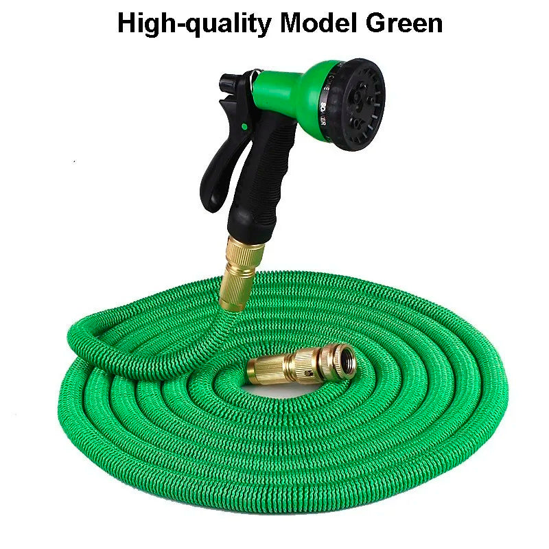 Free shipping 25Ft-200Ft Garden Hose Expandable Magic Flexible Water Hose Eu Hose Plastic Hoses Pipe With Spray Gun To Watering