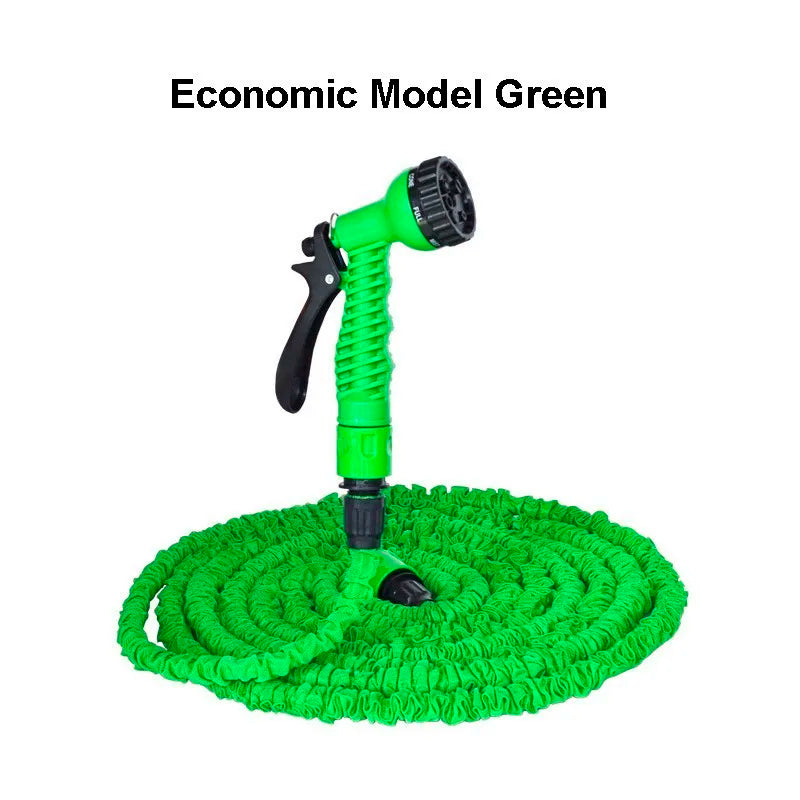 Free shipping 25Ft-200Ft Garden Hose Expandable Magic Flexible Water Hose Eu Hose Plastic Hoses Pipe With Spray Gun To Watering