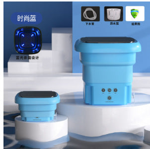 New washing machine folding washing machine wash-off one baby underwear underwear special mini small socks washing artifact