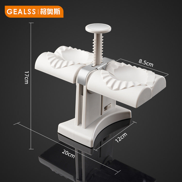 Cross-border new product automatic dumpling artifact patented dumpling mold household automatic double-headed dumpling artifact