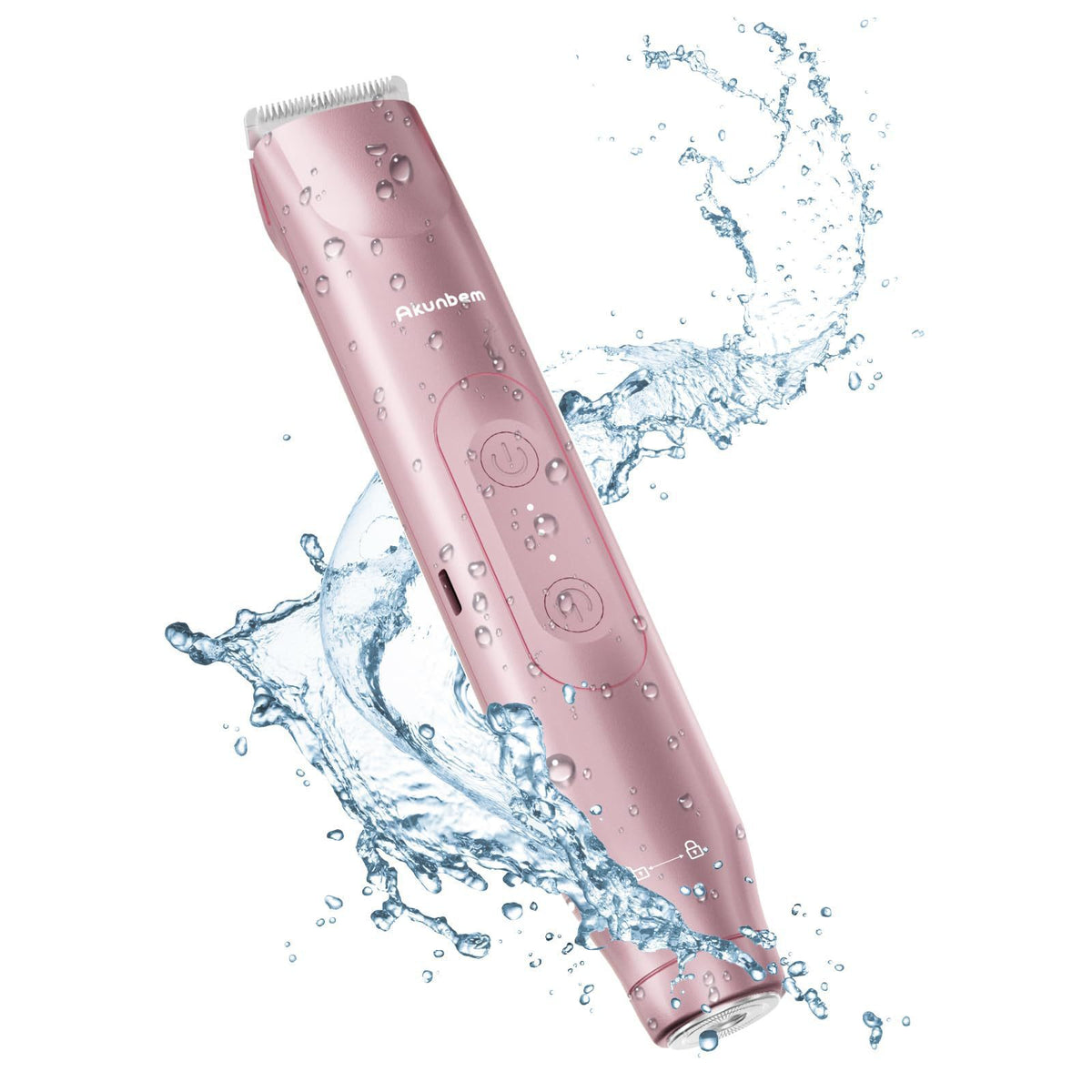 Cross-border hair removal device electric hair removal device women's private parts shaving device double head full body shaver rechargeable shaver