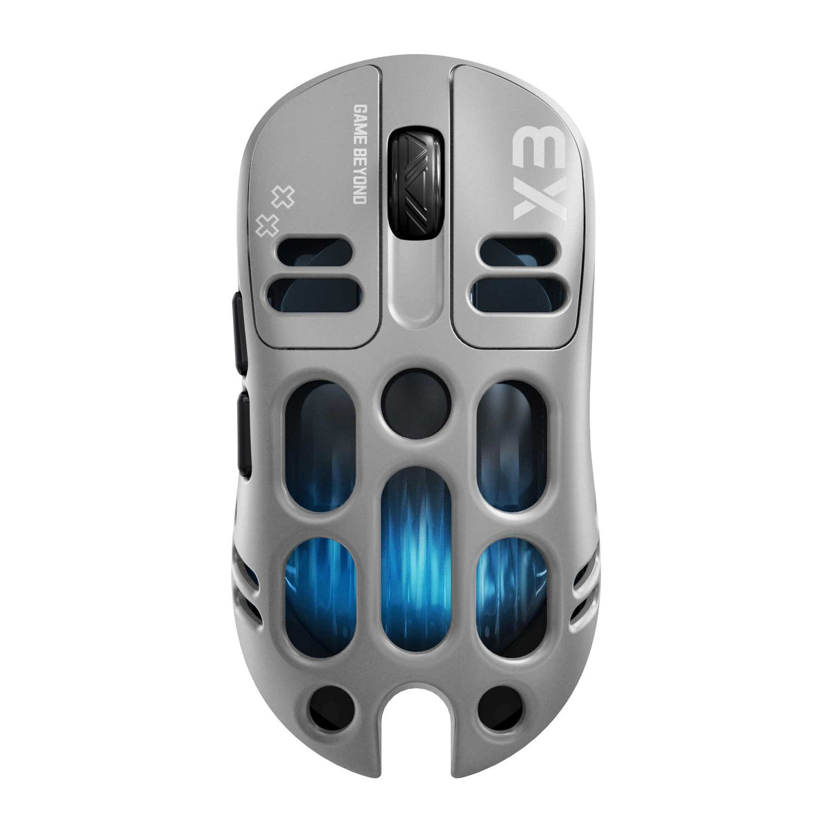 T-wolf X3 gaming wireless mouse features tri-mode Bluetooth, perforated design, RGB lighting, and is a mechanical gaming mouse with macro functionality.